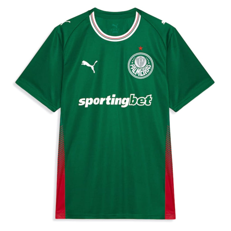 Camisa Palmeiras Home 26/27 - Torcedor Puma Masculina - Verde