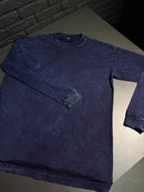 Camisa mangas cumpridas - Wise King - Azul Estonado