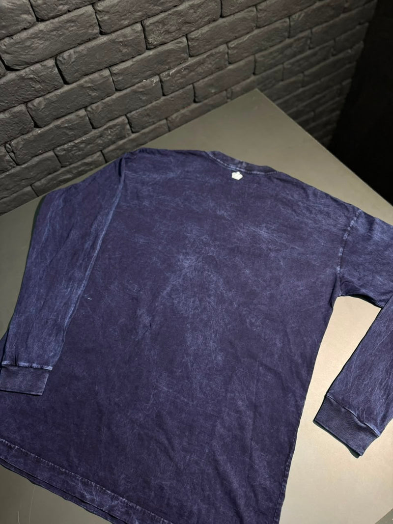 Camisa mangas cumpridas - Wise King - Azul Estonado