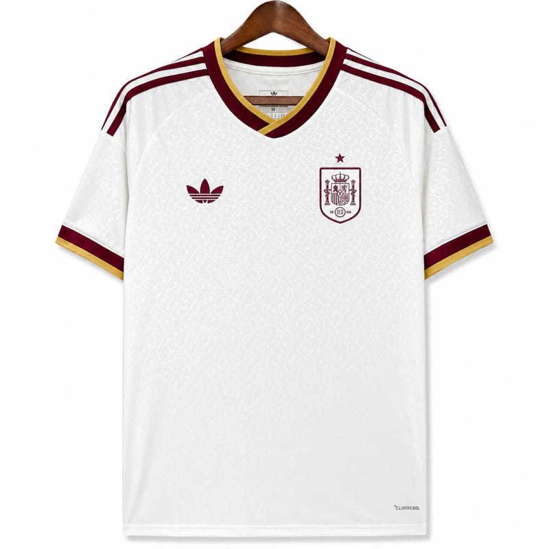 Camisa Seleção Espanha II 26/27 - Torcedor Adidas Masculina - Branca
