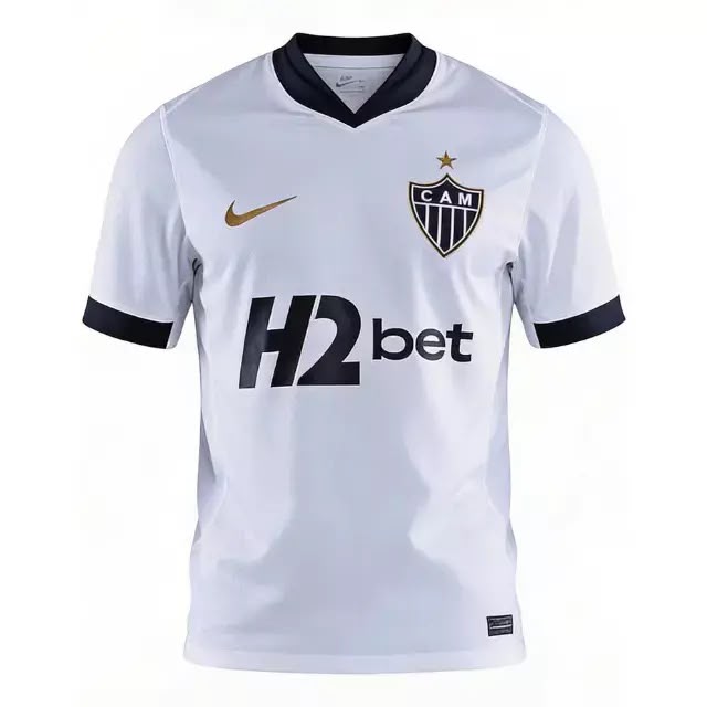 Camisa Atlético Mineiro II Away 26/27 -Torcedor Masculina - Branca
