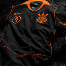 Camisa Corinthians III 25/26 Torcedor Nike Total 90 Masculina - Preto com Laranja